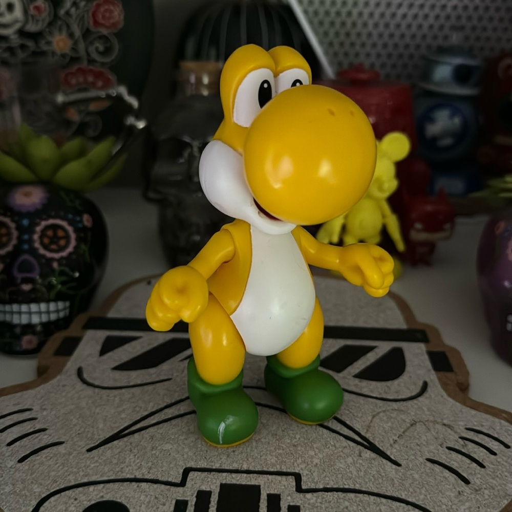 Yellow Yoshi Super Mario
